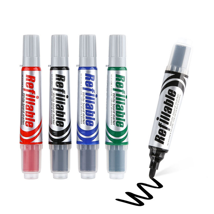 GXIN wholesale board marker high performance whiteboard pens refill ink refillable erasable marker oil-based whiteboard marker