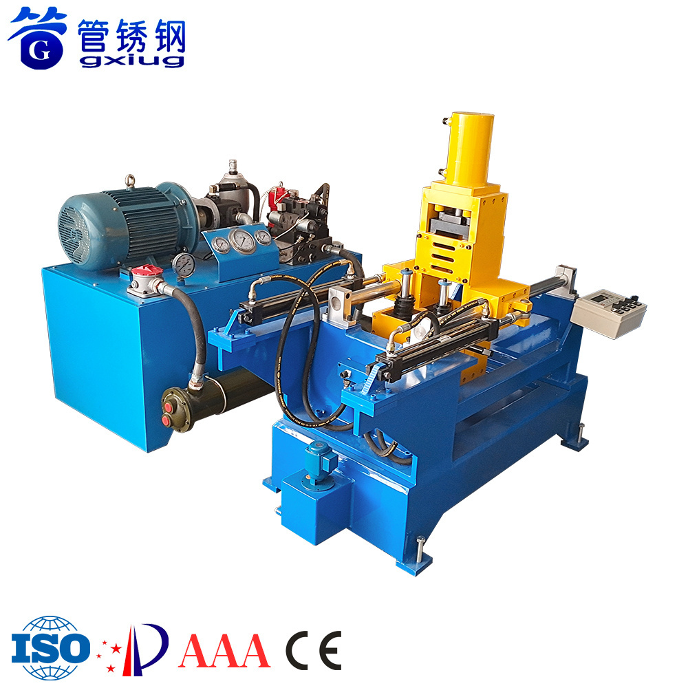 GXG Technology Stainless Steel Pipe Weld Flattening Machine Bead Roller Equipment