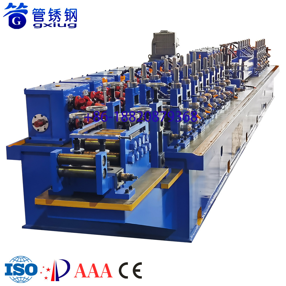 GXG Technology Precision Round Square High-Frequency Weld Pipe Machine ERW Tube Mill Production Line Manufacturer In China