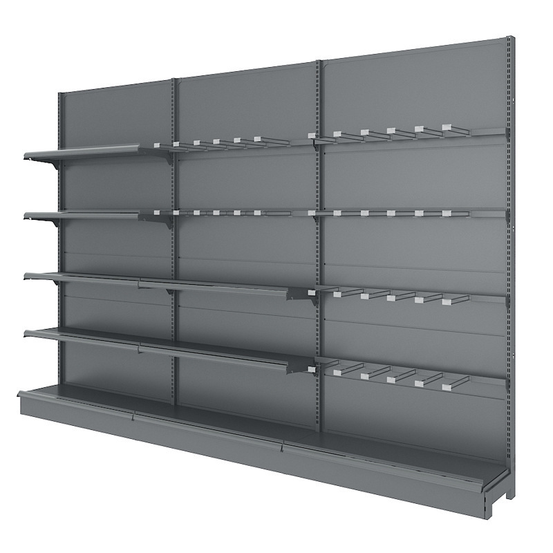 Customized Double-Side display shelving supermarket display shelf General Store Supermarket Shelf gondola shelving