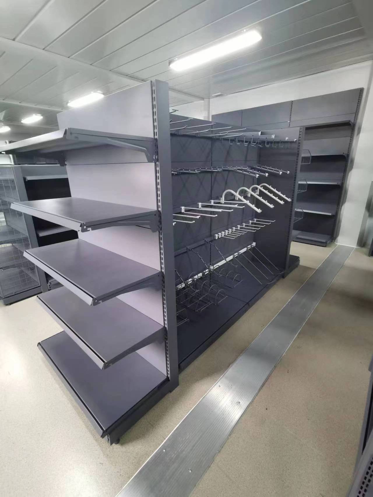 Customized shelving supermarket shelves metal for sale racks steel storage shelf gondola shelving