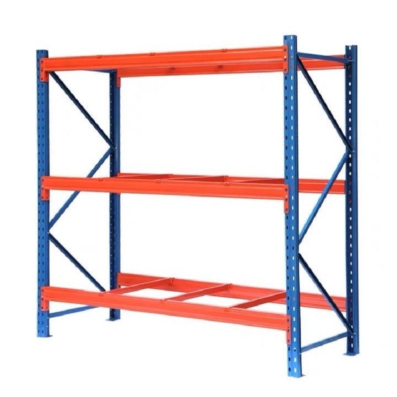 Custom warehouse racks heavy duty Shelving Garage 4 Tier Storage Metal Stacking Shelf Rack Unit for Warehouse