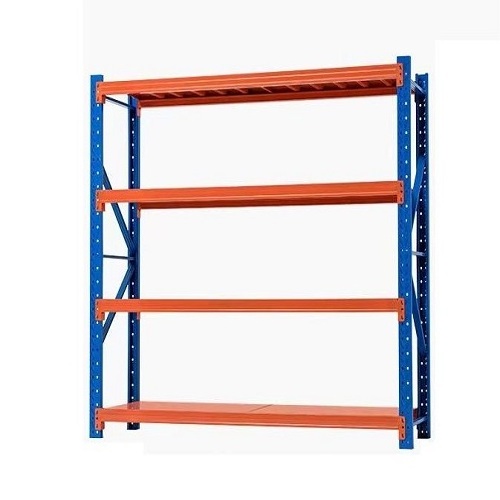 Custom warehouse racks heavy duty Shelving Garage 4 Tier Storage Metal Stacking Shelf Rack Unit for Warehouse