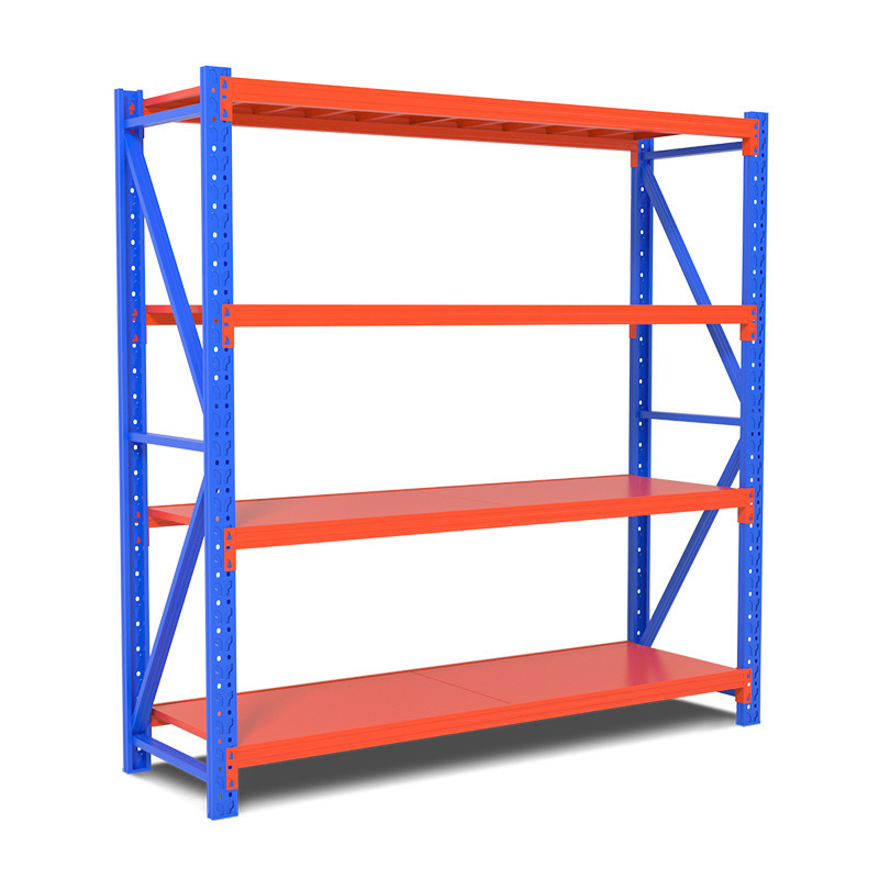 Heavy Duty Storage Shelf Racks Pallet Rack Garage Shelving Blue White Red Steel Storage Units Shelves Warehouse Rack