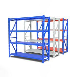 Heavy Duty Storage Shelf Racks Pallet Rack Garage Shelving Blue White Red Steel Storage Units Shelves Warehouse Rack