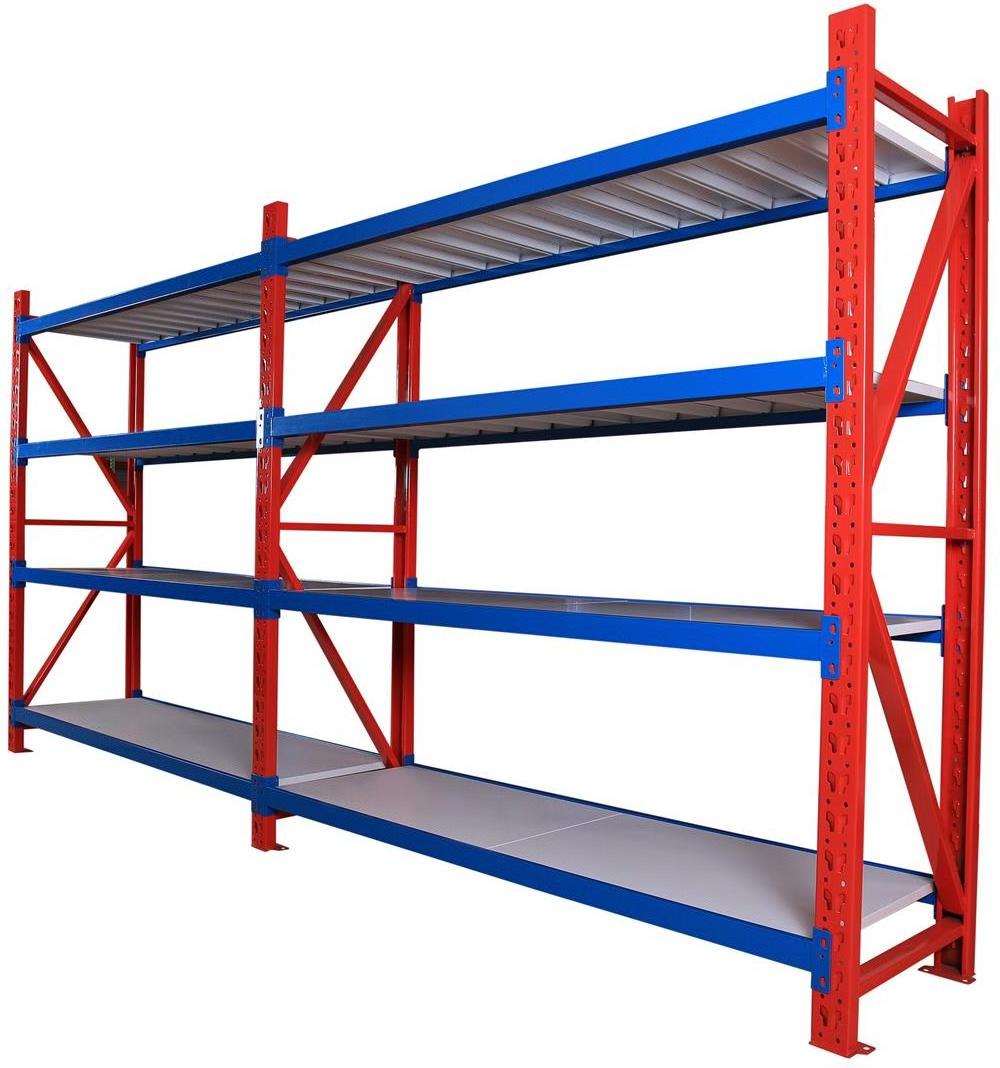 Rivet Shelving Stacking Racks Factory Industrial Storage Mezzanine Floor Rack System For High Warehouse