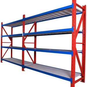 Rivet Shelving Stacking Racks Factory Industrial Storage Mezzanine Floor Rack System For High Warehouse