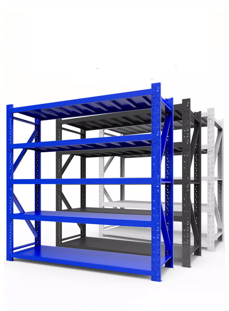 Rivet Shelving Stacking Racks Factory Industrial Storage Mezzanine Floor Rack System For High Warehouse