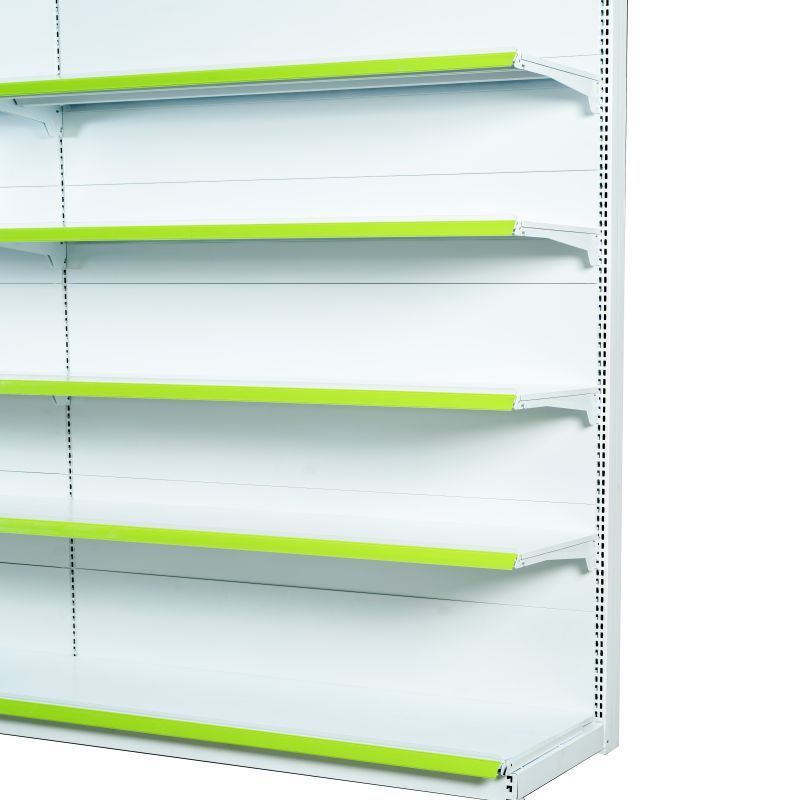 Factory Price gondola supermarket display shelves customized size and colour mini market shelves display racks