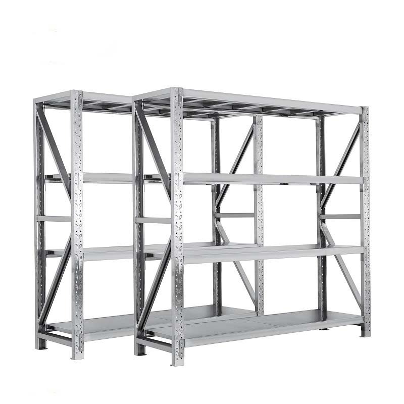 Cheap Price Warehouse Store Home Garage Stacking Boltless Metal Shelving 4 Layer Tier Sheet Storage Shelves Rack