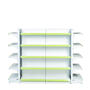 Factory Price gondola supermarket display shelves customized size and colour mini market shelves display racks