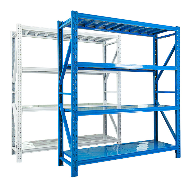 Wholesale Customization Quality Metal Steel Shelves Warehouse Racking Systems Rack Organizer Light Duty shelves Storage Shelf