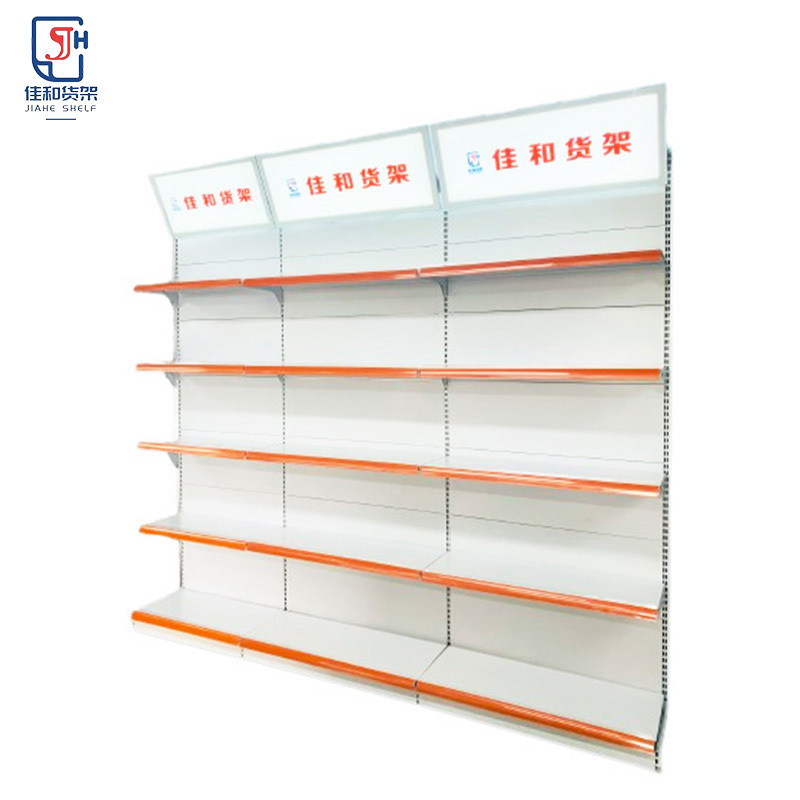 Popular Custom Retail Store Floor Shoe clothing Display Stand/mdf Slatwall Display Rack beauty supply store shelf