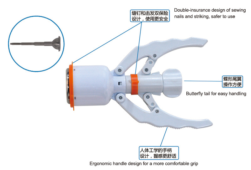 Manufacturer Wholesale Price Disposable Medical Foreskin Cut Circumcision Stapler