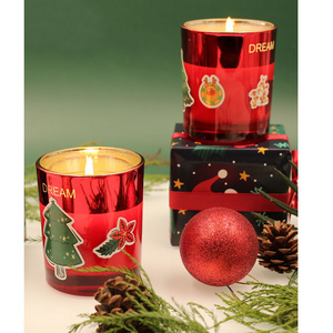 Christmas indoor candle scent luxury christmas candle mold gift candle christmas