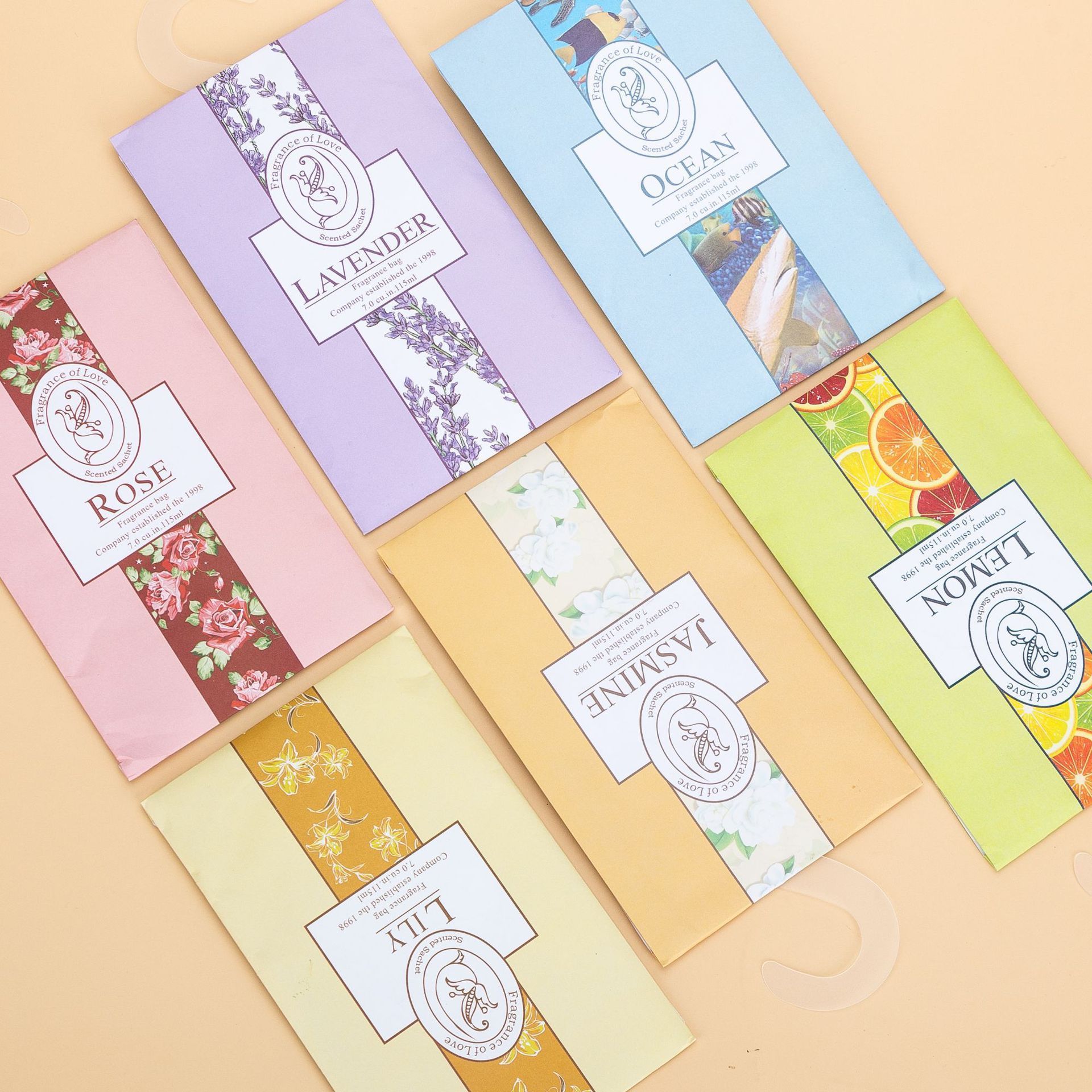 Sachet various scents hanging wardrobe closet fresh air deodorizing odor desiccant sachet