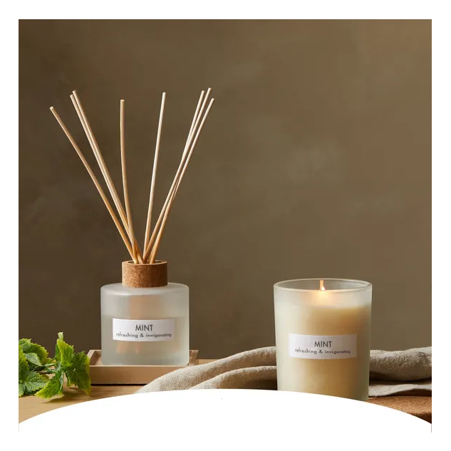 Luxury diffuser and candle gift set black candle diffuser room spray set scented candles diffuser set