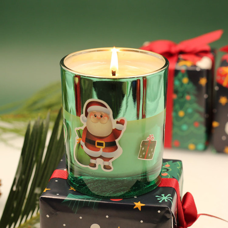 Christmas indoor candle scent luxury christmas candle mold gift candle christmas