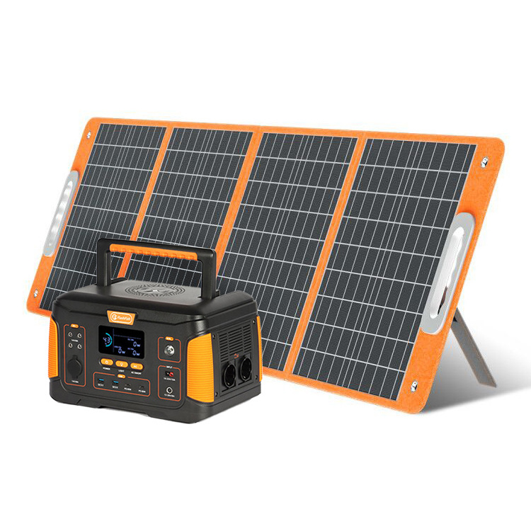 Portable Solar Energy Power Generator Station Rech Off Grid 1000W Camping Portable Power Station Lithium Solar Power Generator