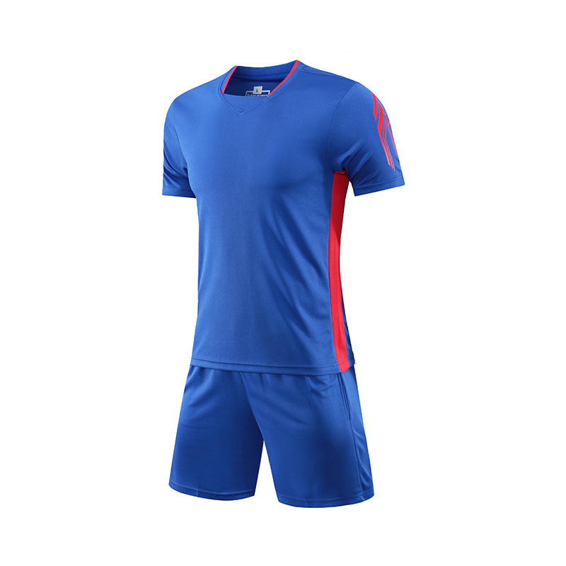 High Quality Cheap Custom Soccer Jersey 100% Polyester Club Soccer Uniform