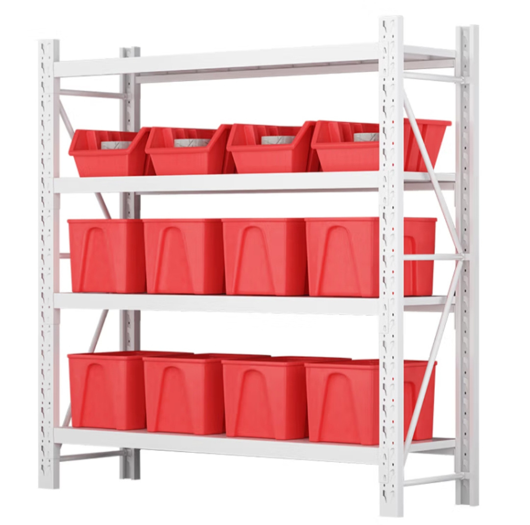 High Quality storage shelf 200kg/layer garage shelves low price adjustable warehouse rack