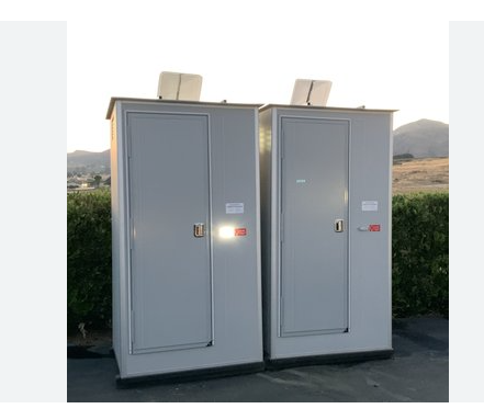 Prefab Modular EPS Sandwich Toilet Houses Mobile Bathroom Pods Portable Restroom Toilet Cabin Houses Ready To Ship