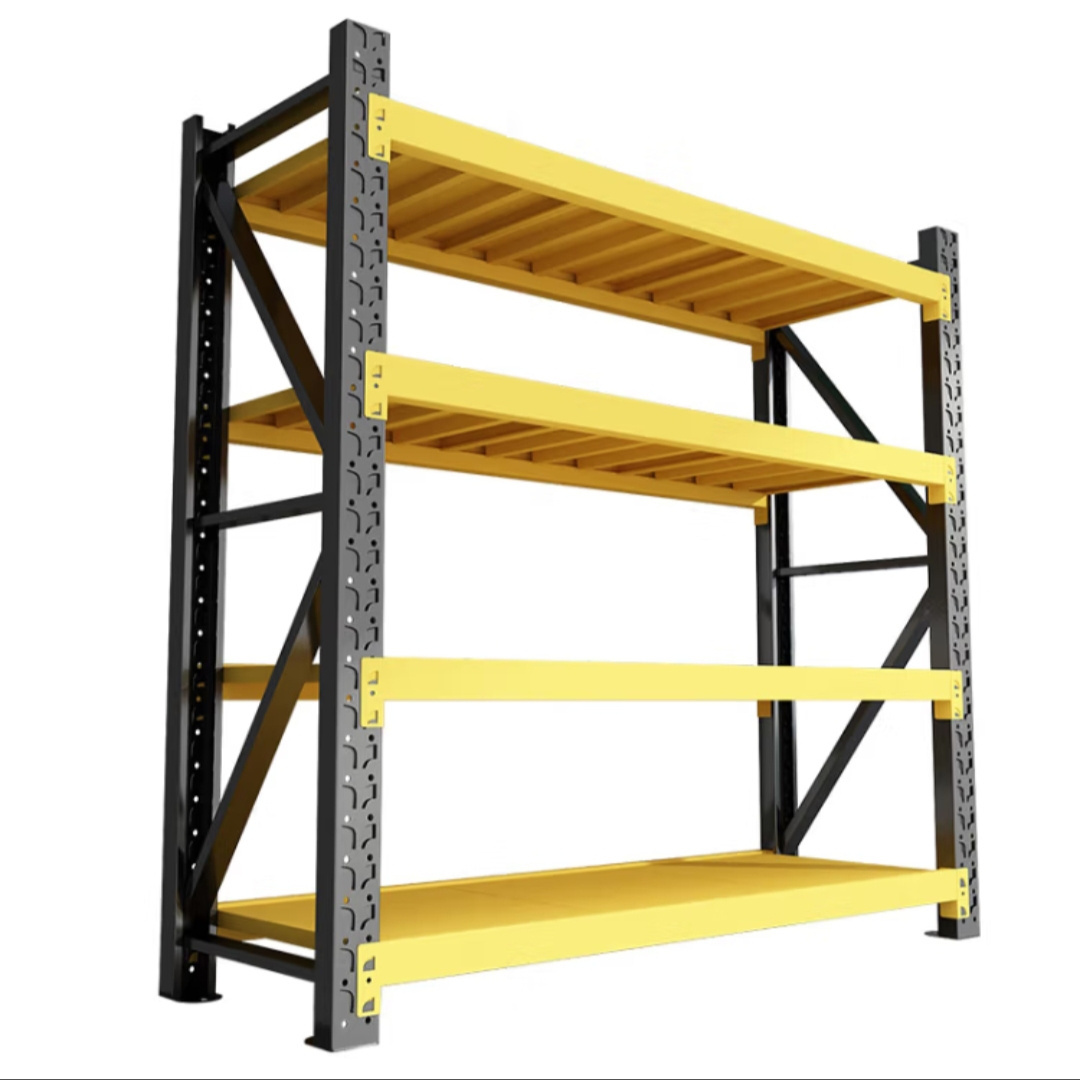 High Quality storage shelf 200kg/layer garage shelves low price adjustable warehouse rack