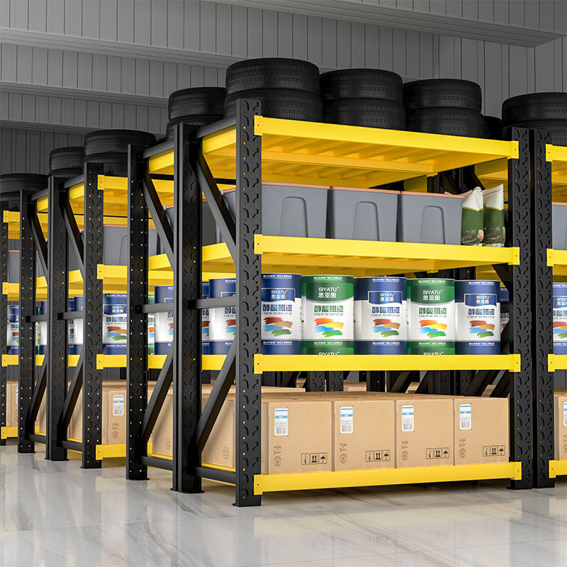 100-500kg light duty garage storage shelves boltless stacking racking hight quality shelf storage racks