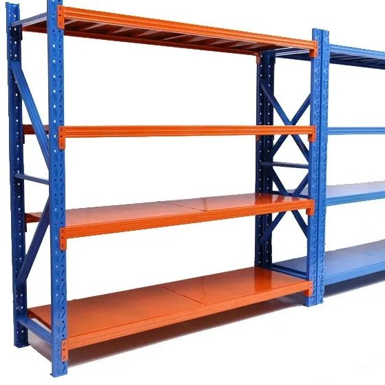 Tough Adjustable 4-Tier Heavy Duty Steel Storage Shelf Storage Racks Garage Metal Organizer shelves