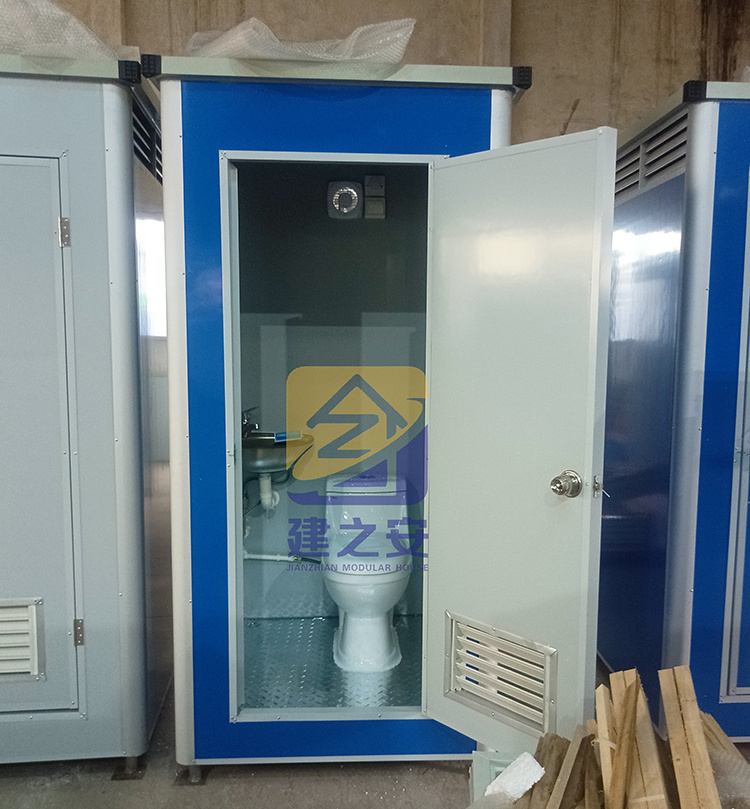 low price outdoor Mobile bathroom cabin camping portable toilet and shower room unit porta potty