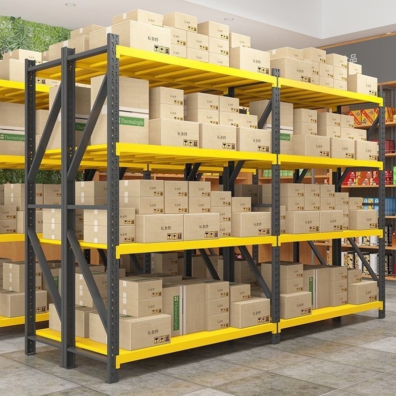 Garage Warehouse Rack adjustable bolts Storage Stacking Racks Pallet Steel Metal Shelving Shelves unit