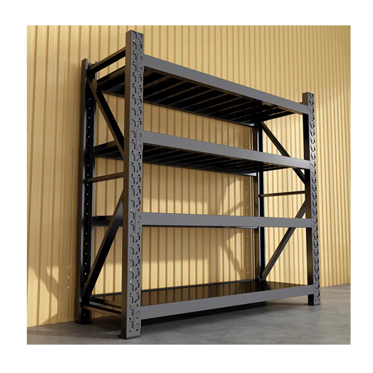 100-500kg light duty garage storage shelves boltless stacking racking hight quality shelf storage racks