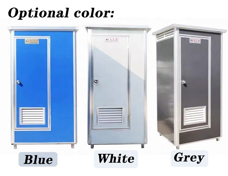 JZA Portable Plastic Toilet WC Mobile Toilet Bathroom Portable Chemical Toilet Wholesale Sale