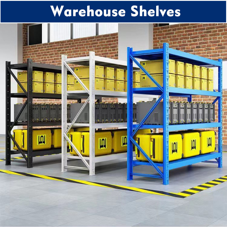 Warehouse Shelves Supermarket Rack Home Furniture Storage Shelves 4 Layer Metal Rack Garage Shelves