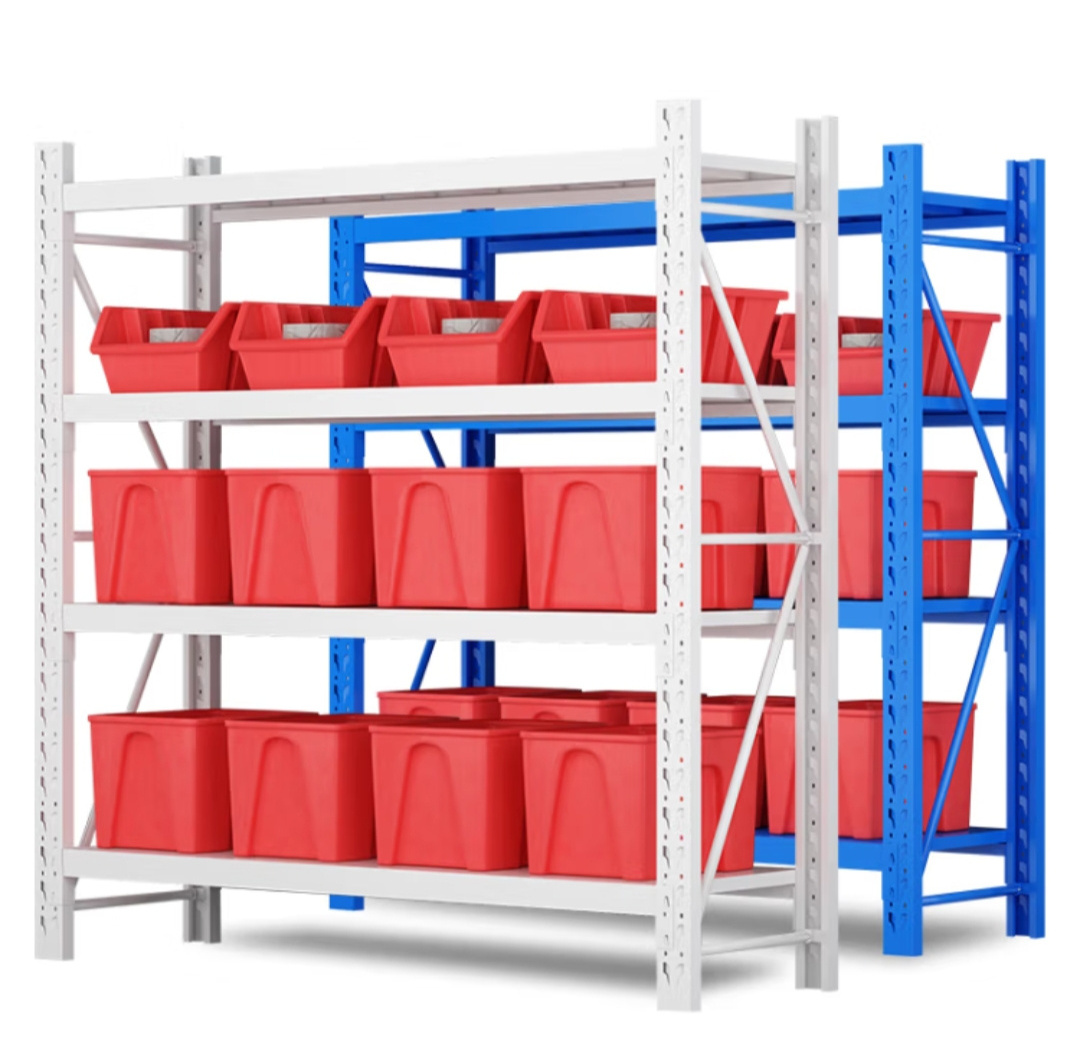 High Quality storage shelf 200kg/layer garage shelves low price adjustable warehouse rack