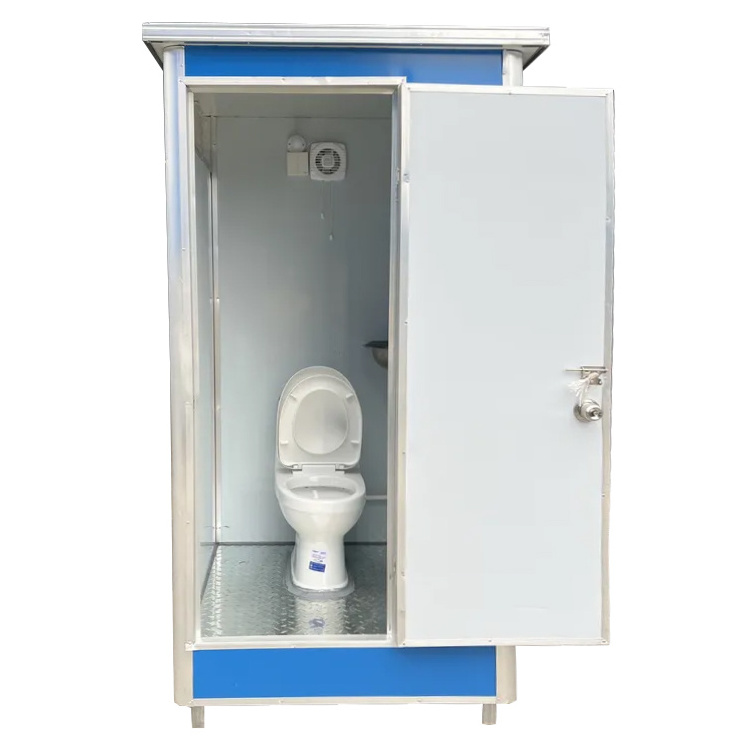 Ready made security cabin mobile Bathroom outdoor mobile portable toilet trailer mobile portable toilet shower cabin for sale