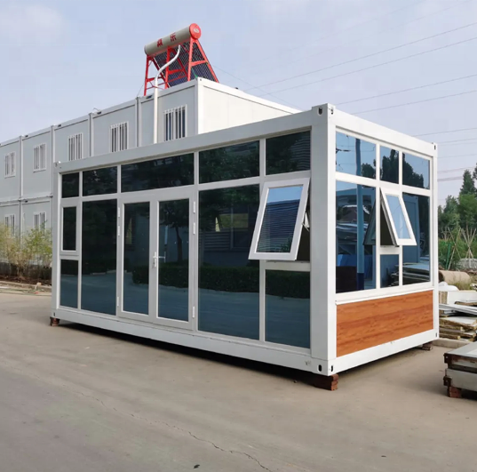 Tiny Office Pod 20ft Prefab Modular Container Houses Movable Portable Cabin Container Homes Warehouse