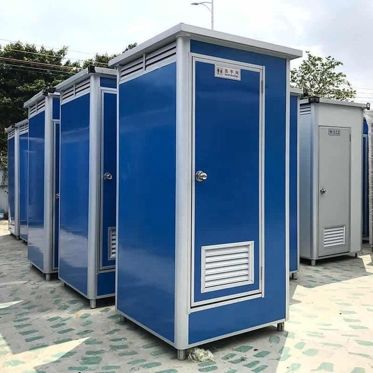 JZA Portable Plastic Toilet WC Mobile Toilet Bathroom Portable Chemical Toilet Wholesale Sale