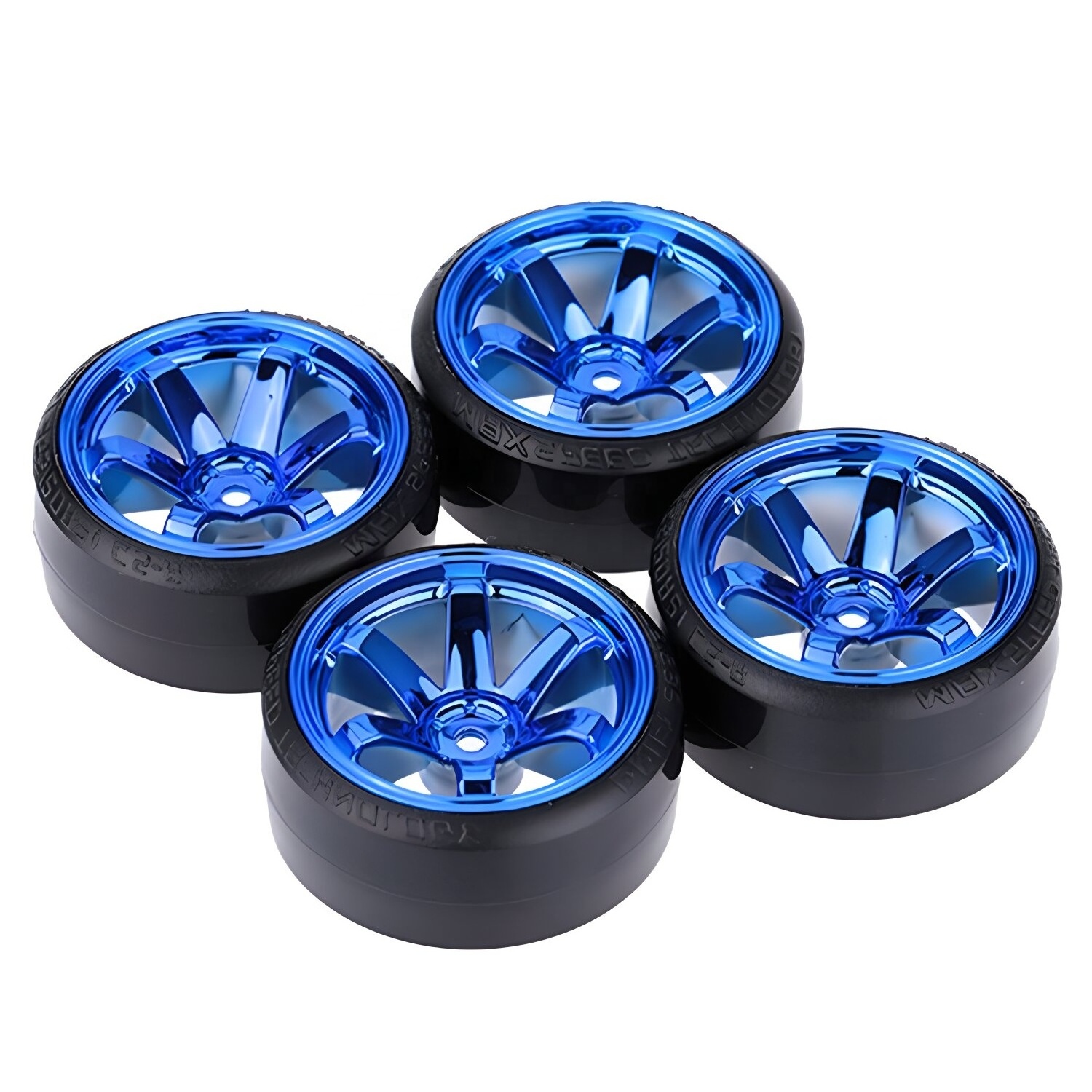 RC Hard Pattern Drift Tires Tyre Wheel for HSP Tamiya HPI 1:10 model RC On-road Vehicle Drifting Car Hard Tyre Set