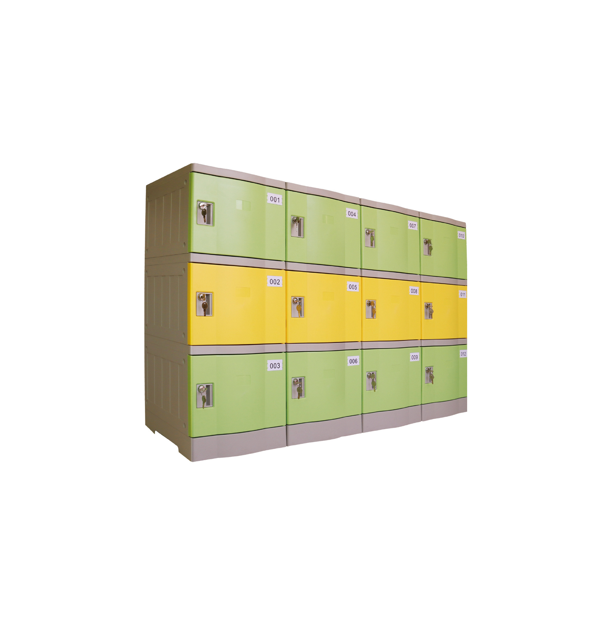 smart Locker - for Home & School - with Key plastic locker