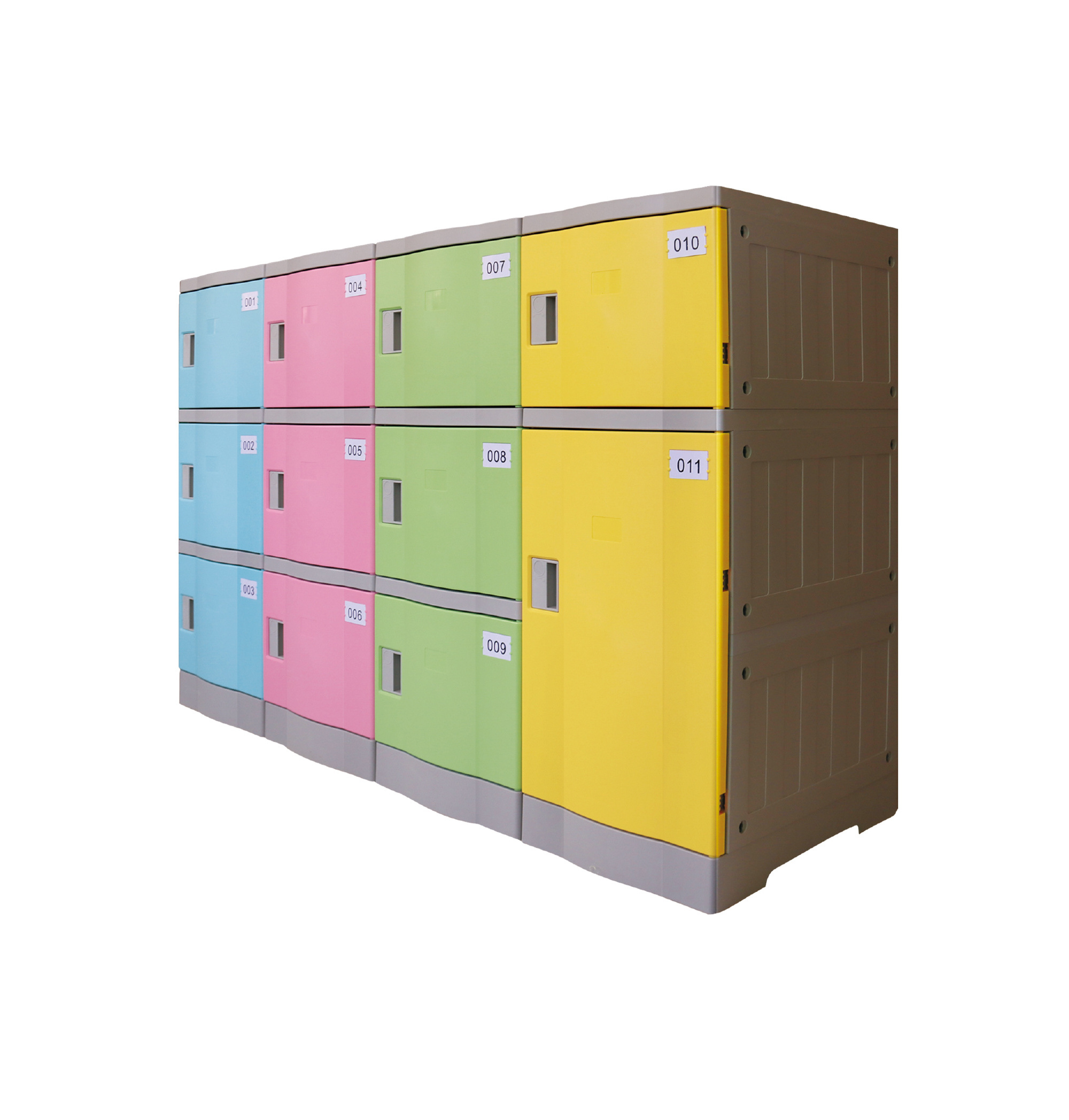 smart Locker - for Home & School - with Key plastic locker