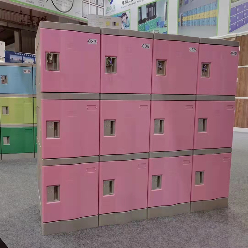 Factory low price 9 doors abs plastic locker school shoe cabinet mini room secure locker for school student