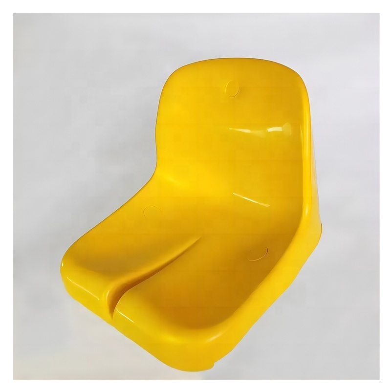 2023 Injected Seat Plastic Fixed Stadium Seating Chair for Sport Filed Modern Sillas Plasticas Commercial Furniture School Chair