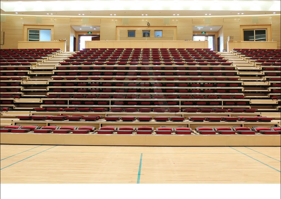 2024 Folding Seating Bleachers Plastic Seats for Stadium System Tribune Mobile Grandstand Sport Modern Commercial Furniture 500