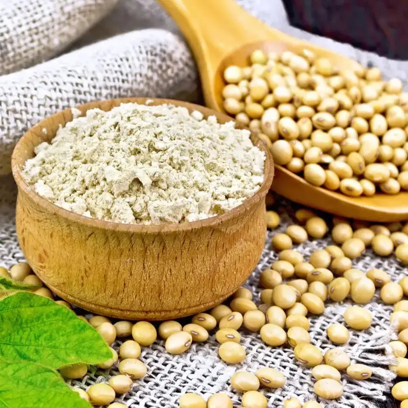 Powder Soybeans Natural Non GMO Soya Flour Organic Soybean Flour for baking All-purpose Flour Bag Packaging available