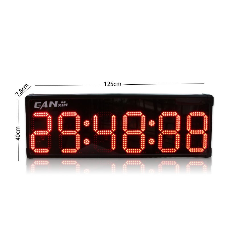 Ganxin Function Outdoor Double Side Race Marathon Count Big Size Countdown Timer Circuit Board