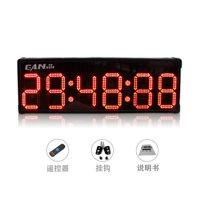 Ganxin Function Outdoor Double Side Race Marathon Count Big Size Countdown Timer Circuit Board