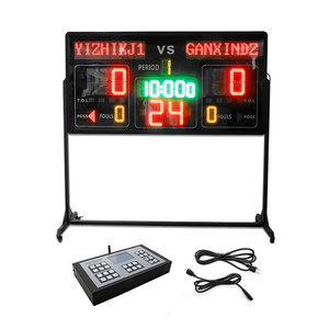 Hot Selling LED Scoreboard and Time for Team Sports Electronic Basketball Scoreboard