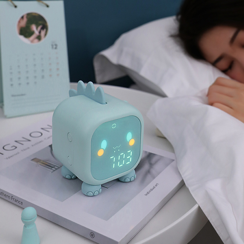 Children's Sleep Trainer Time to Wake Up Light Birthday Gifts Alarm Clock for Boys Girls