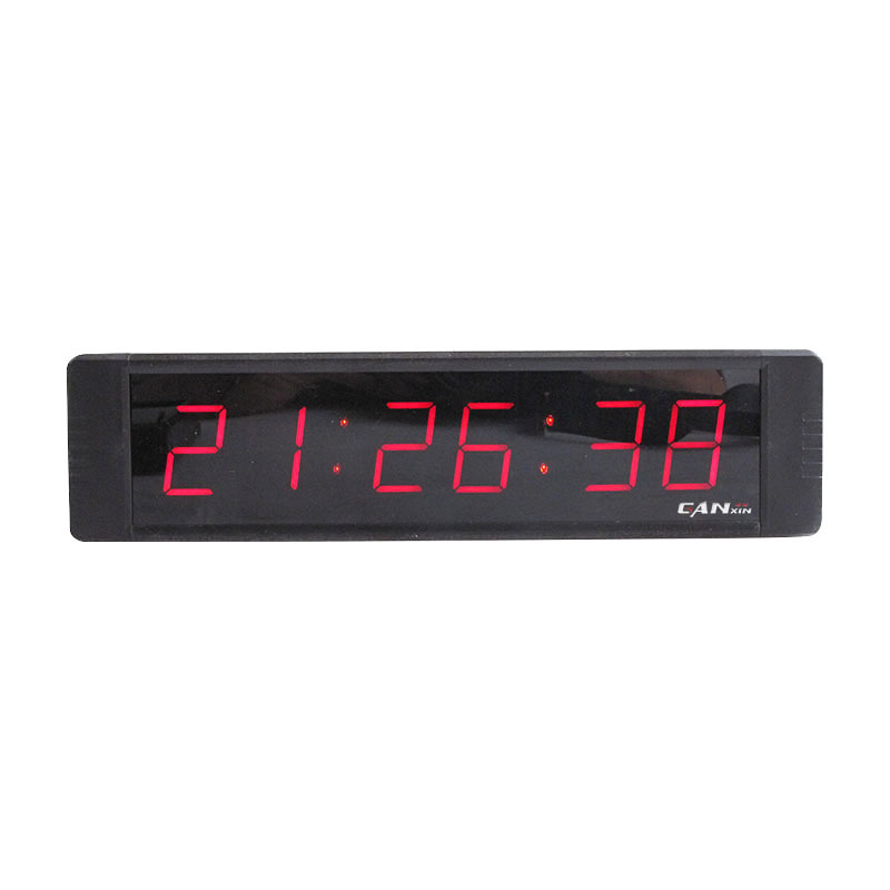 Competitive Price Cube Beautiful Modern Digital Transparent Lcd Alarm Desk Small Led Digital Clock